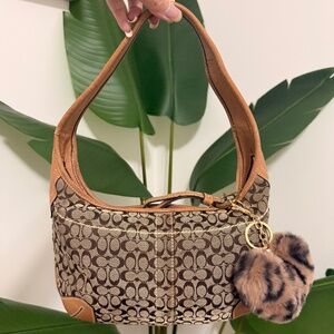 Vintage Coach Mini Hobo Bag